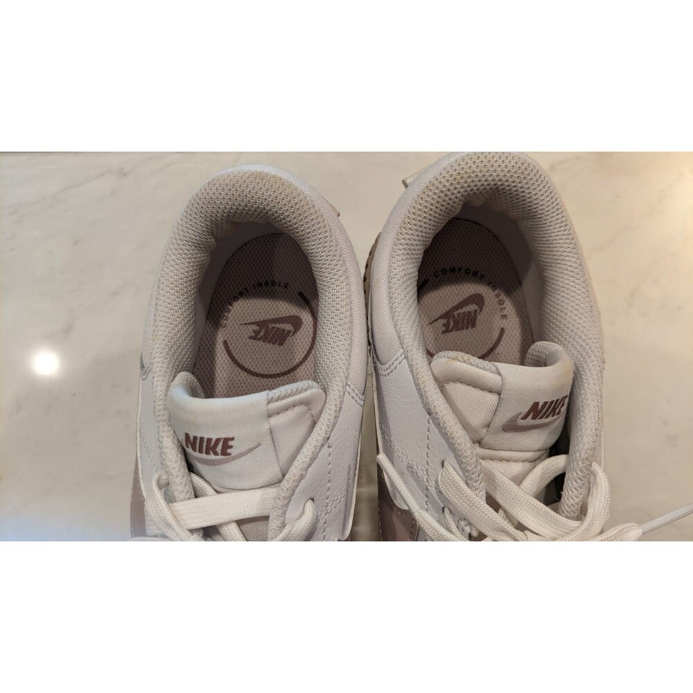 Women's NIKE Court Legacy Lift Shoes in White/Smokey Mauve Platform Sneakers 7.5 - Picture 3 of 11